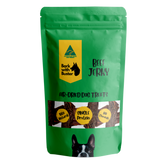 Beef Jerky Dog Treats. Why Bark with Buster's Beef Jerky Dog Treats is tops: Aussie Made, Aussie Loved: Support local heroes (both two- and four-legged) with these treats made with premium Australian beef.